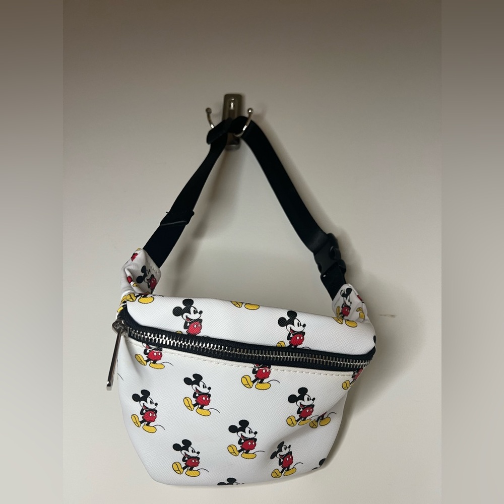 Classic Mickey Print Small Loungefly Belt Bag